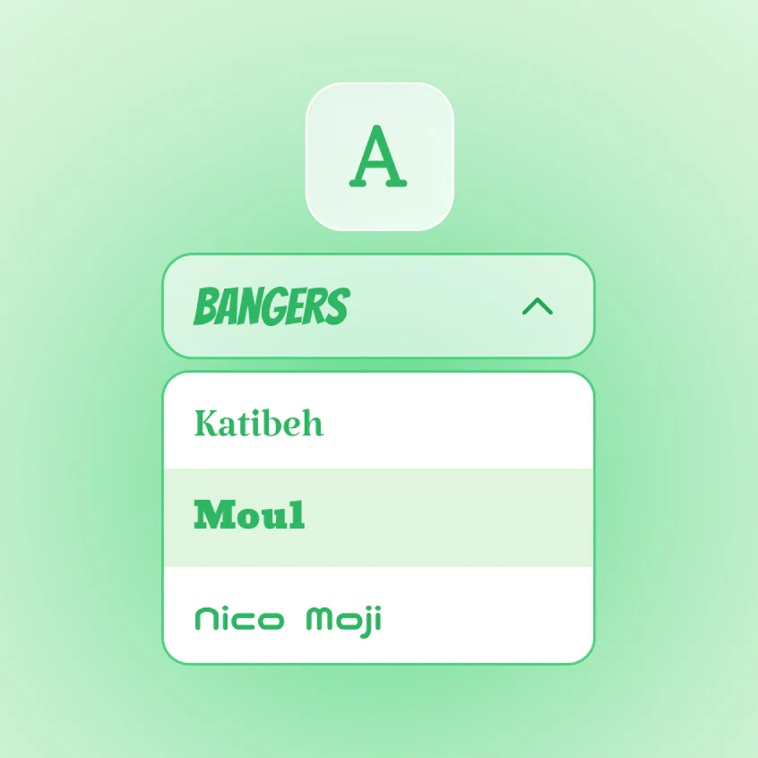 Font Picker