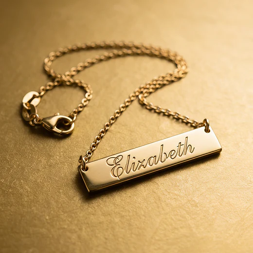 Necklace Engraving