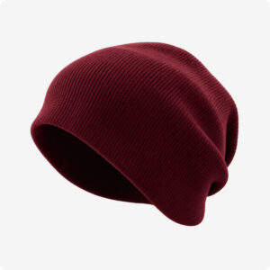 Maroon Knit Beanie
